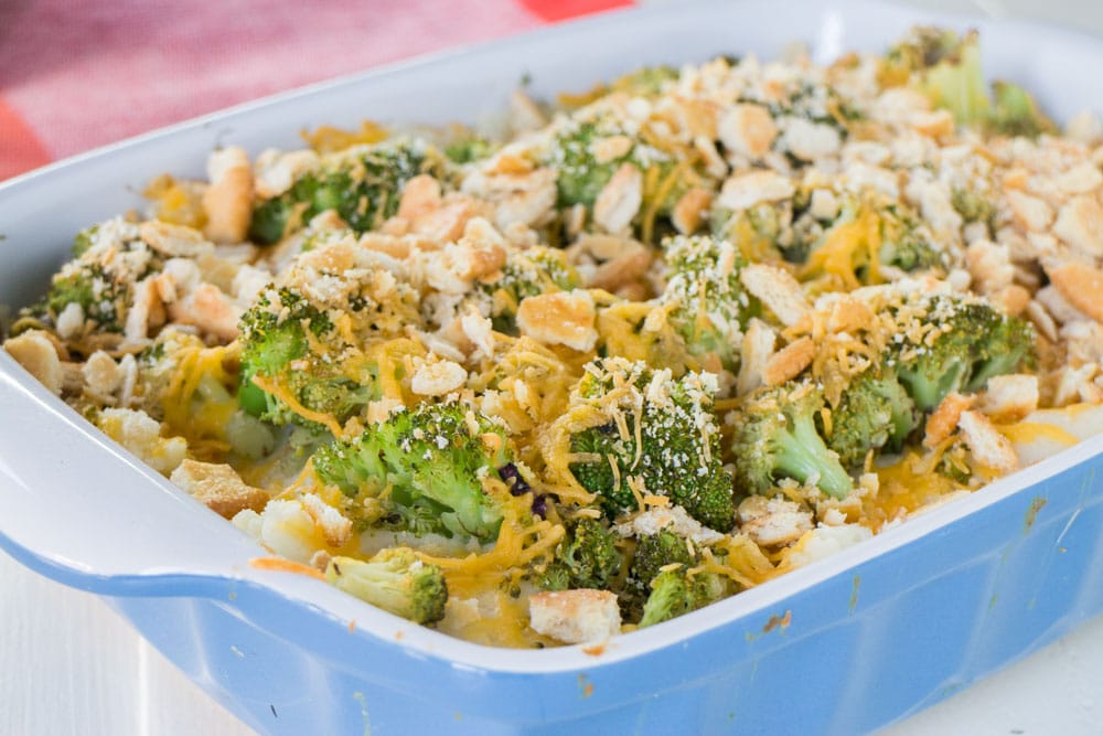 Minute Prep: Easy Cheesy Broccoli Mashed Potato Casserole